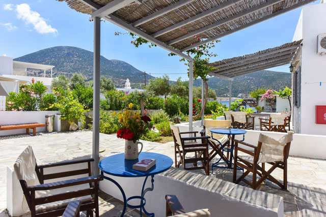 Veranda with garden view